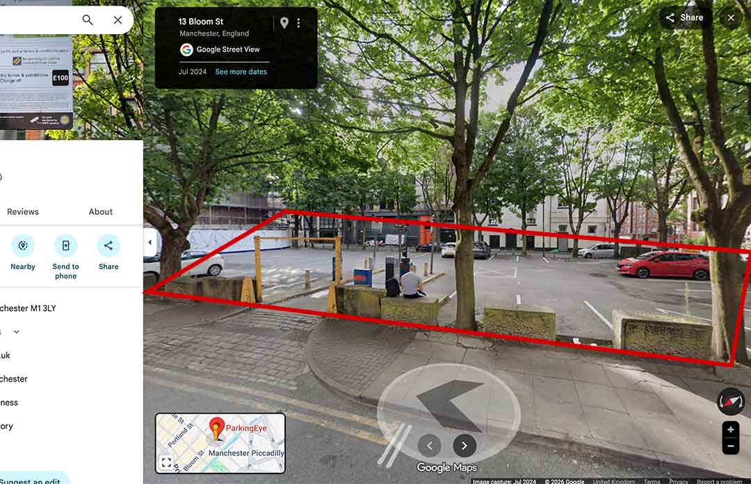 ParkingEye – Bloom Street (M1 3LY)